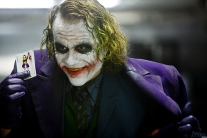 Le Joker dans The Dark Knight (DR)